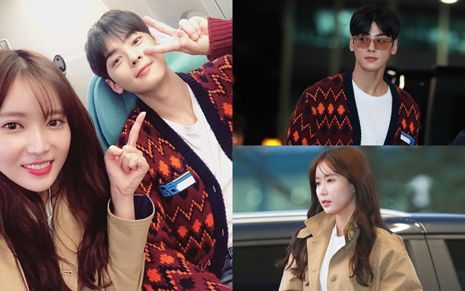 Cha Eun Woo (ASTRO) cùng Im Soo Hyang vui vẻ đi du lịch nước ngoài sau khi 'My ID Is Gangnam Beauty' kết thúc Ảnh 2