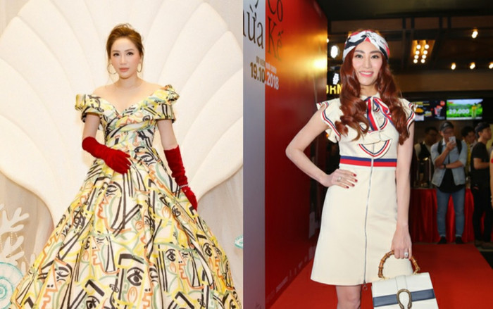 Mặt đẹp dáng xinh, nhưng không hiểu sao Bảo Thy-Ngân Khánh lại mặc đồ khó đỡ như vậy Ảnh 2