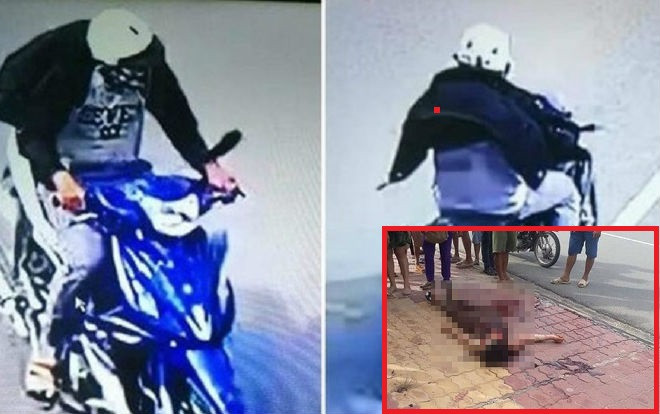 Camera hé lộ hình ảnh nghi phạm sát hại nữ chủ quán cà phê bị cướp tài sản ở Bình Dương Ảnh 2