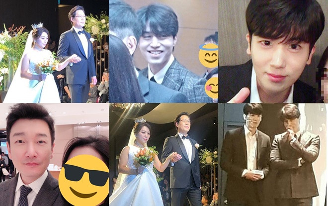 Park Hyung Sik, Lee Dong Wook cùng Jo Seung Woo và dàn sao 'Reply 1988' tại hôn lễ của Yoo Jae Myung Ảnh 2