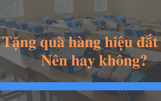 20/10 nam sinh góp tiền tặng bạn gái cùng lớp nguyên dàn giày hiệu giá vài triệu đồng/ đôi liệu có đáng? Ảnh 2