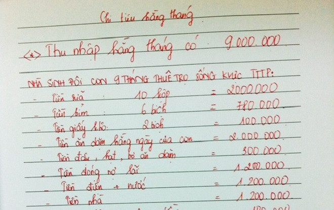 'Team bỉm sữa' nể phục người mẹ trẻ thu nhập 9 triệu tiêu hết hơn 10 triệu vì lý do đặc biệt này! Ảnh 2