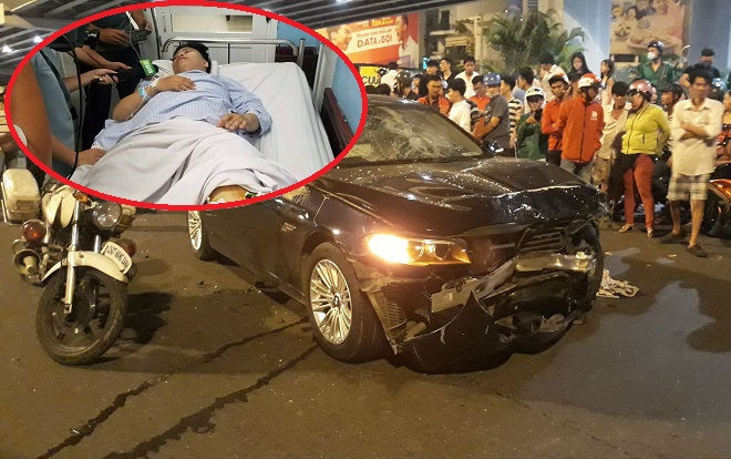 Vụ xe BMW tông liên hoàn khiến nhiều người thương vong ở Hàng Xanh: 1 nạn nhân đang nguy kịch Ảnh 2