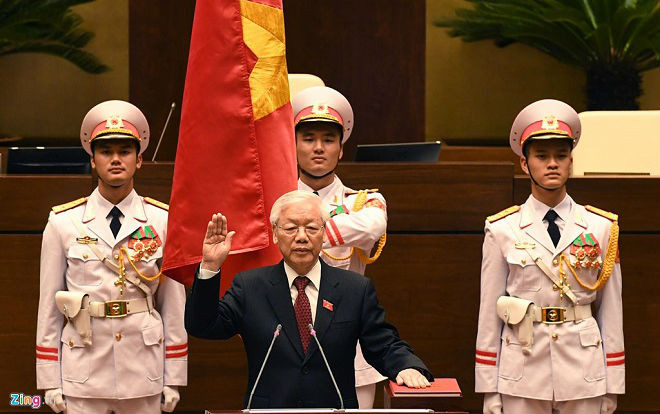 Tổng bí thư Nguyễn Phú Trọng được bầu làm Chủ tịch nước Ảnh 2