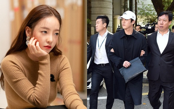 Toàn cảnh bạn trai Goo Hara (KARA) bị cảnh sát bắt giữ và trình diện tại Toà án Seoul Ảnh 2