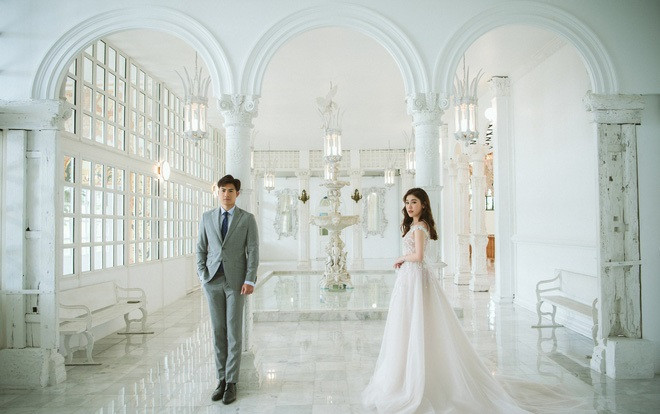 Hé lộ ảnh cưới đẹp như mơ của hotgirl từng lên báo Mỹ vì cuộc sống sang chảnh Ảnh 2