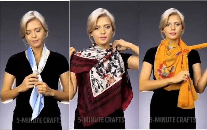 Chỉ thắt mỗi cái khăn mà cô gái này nhận hơn 11 triệu view cho video 3 phút Ảnh 2