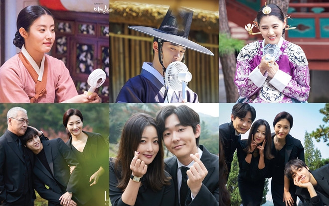 ‘Cười ngất’ với muôn kiểu tạo dáng cùng quạt điện nhỏ của dàn diễn viên '100 Days My Prince' và loạt hình ảnh siêu lầy lội của ‘Room No. 9’ Ảnh 2