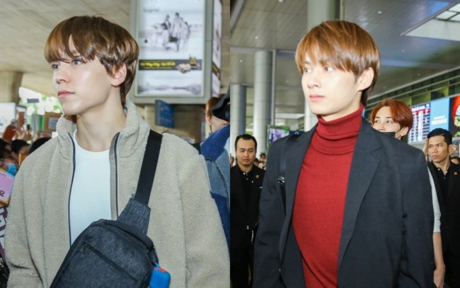  SEVENTEEN 'tái ngộ' Việt Nam, Vernon và Jun 'thu hút ánh nhìn' với vẻ ngoài điển trai tựa 'nam thần' Ảnh 2