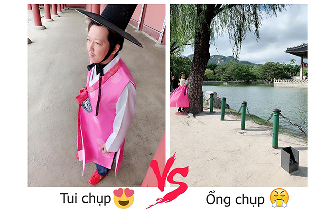Trách Trường Giang chụp ảnh xấu cho mình nhưng Nhã Phương cũng 'dìm hàng' anh chàng chẳng kém Ảnh 2