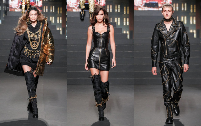 Ba chị em nhà Hadid phá cách quét sạch sàn diễn thời trang Ảnh 2