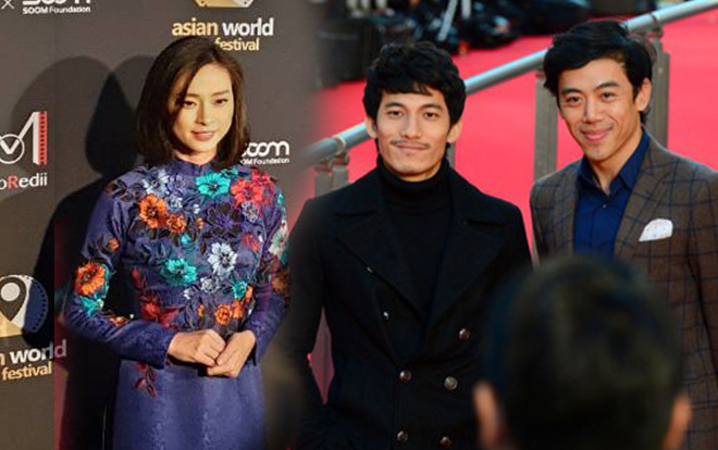 Ngô Thanh Vân, Leon Quang Lê, Liên Bỉnh Phát xuất hiện trên thảm đỏ LHP tại Mỹ và Nhật, quảng bá 'Song Lang' và 'Cô Ba Sài Gòn' Ảnh 2