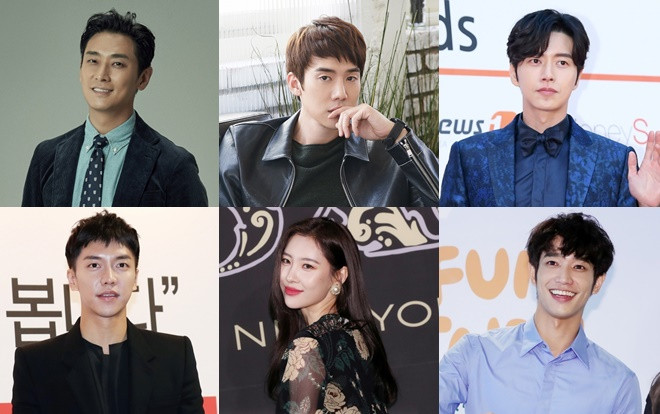 Lee Seung Gi 'đoàn tụ' với Park Hae Jin sau 12 năm, cùng Lưu Dĩ Hào - Yoo Yeon Seok tham dự 'Asia Artist Awards 2018' Ảnh 2
