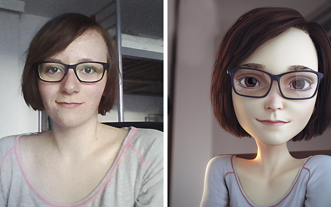 Biến ảnh người lạ thành nhân vật hoạt hình như trong phim Disney, nghệ sỹ này tạo ra kết quả làm nhiều người bất ngờ Ảnh 2