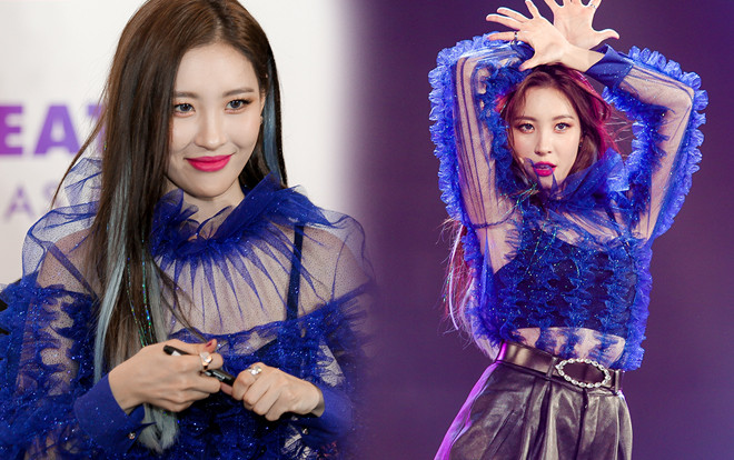 Loạt ảnh 'gei chúa' Sunmi tại Việt Nam: Đến gái 'thẳng' cũng tự muốn 'cong' trước nhan sắc của cô nàng Ảnh 2