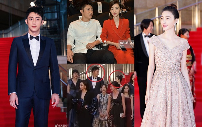 Khoảnh khắc Hoàng Cảnh Du tình tứ bên 'tiền bối' hơn 8 tuổi Vương Lệ Khôn ở 'LHP Tokyo 2018' Ảnh 2