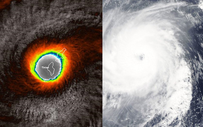 Hình ảnh dữ đội từ vệ sinh của siêu bão 'quái vật' mạnh nhất năm 2018 đang tiến về Đông Nam Á Ảnh 2