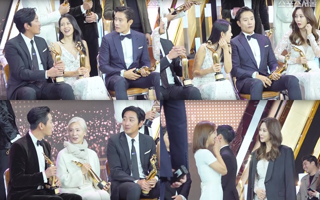 Clip 'tám chuyện' của Son Ye Jin, Ha Jung Woo, Lee Byung Hun và Kim Nam Joo tại 'The Seoul Awards 2018' gây 'sốt' Ảnh 2