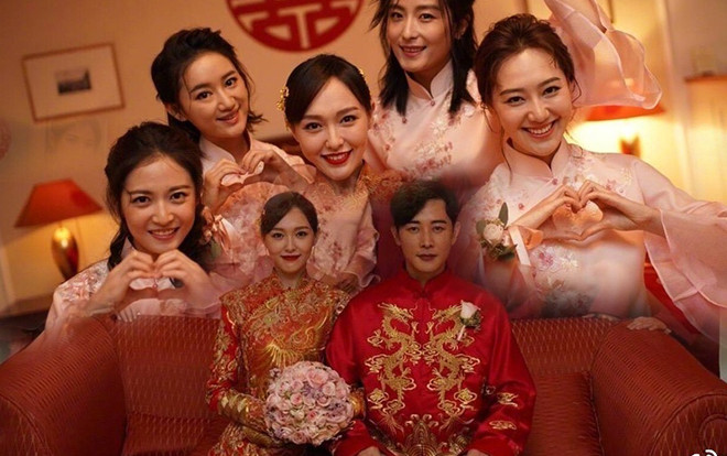 Đường Yên nói lời thề nguyện trong hôn lễ với La Tấn: 'Em chắc chắn, anh là người em tìm kiếm bấy lâu nay' Ảnh 2