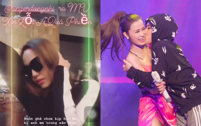 Diệu Nhi hào hứng trình bày ca khúc 'Xin lỗi anh quá phiền' của Đông Nhi, nhưng đến khi lên nhạc thì gặp ngay sự cố này? Ảnh 2