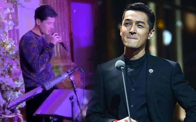 Clip Hồ Ca gây xao xuyến khi hát trong đám cưới của Đường Yên và La Tấn Ảnh 2