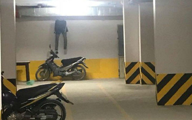 Cảnh tượng ở hầm gửi xe lúc đêm muộn khiến ai nấy đều giật mình kinh hãi Ảnh 2
