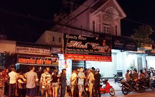 Phát hiện đôi nam nữ chết bất thường trong phòng trọ, người trong tư thế treo cổ người nằm trên giường Ảnh 2