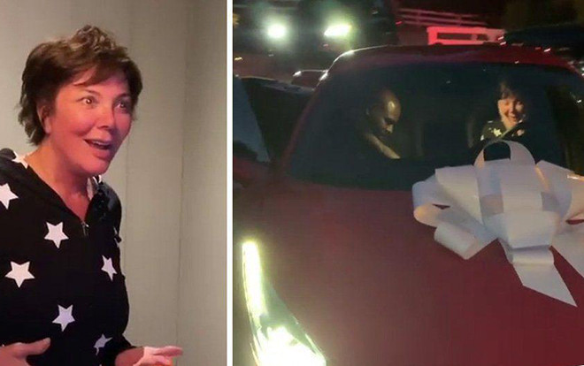 Chịu chơi như Kylie Jenner, mua hẳn xe Ferrari bạc tỷ tặng quà sinh nhật mẹ Ảnh 2