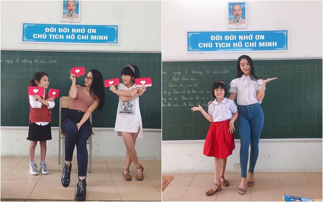 Xuất hiện cô giáo mặt xinh dáng chuẩn khiến dân mạng 'đau tim' từng cơn Ảnh 2