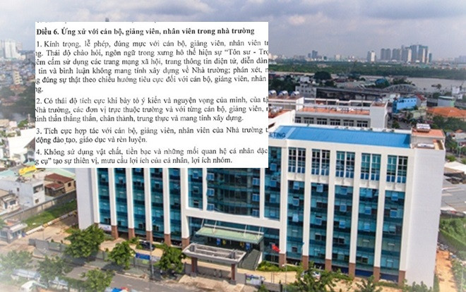 Giữa tâm bão học sinh nói xấu giáo viên bị đuổi học: Trường ĐH này ban hành ngay lệnh cấm người học nói xấu giảng viên trên Facebook Ảnh 2