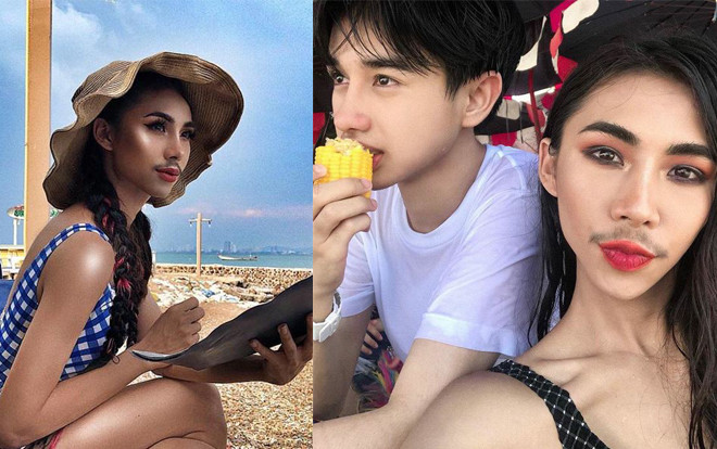 Cặp đôi trai xinh gái đẹp hết phần thiên hạ này lại gây bão mạng vì nàng có sở thích… nuôi râu Ảnh 2