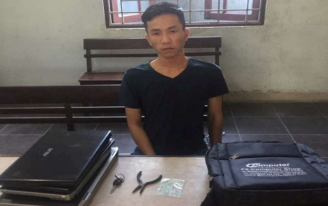 Bắt nam thanh niên chuyên đột nhập phòng trọ sinh viên trộm laptop ở Đà Nẵng Ảnh 2