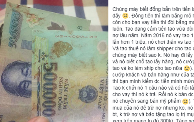 Cho vay thì dễ nhưng để đòi 1 triệu đồng từ bạn thân, cô gái phải đánh đổi bằng máu và nước mắt khiến dân mạng phẫn nộ Ảnh 2