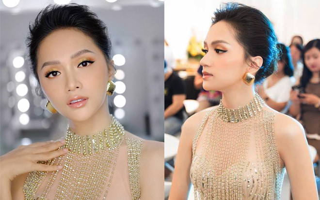 Sau tin đồn được cầu hôn, Hương Giang diện váy xuyên thấu lấp lánh khoe hình thể 'Vệ nữ' đi sự kiện Ảnh 2