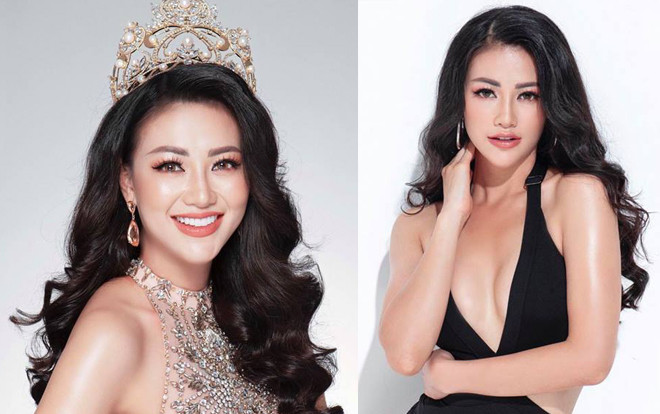 Nhan sắc nghiêng nước nghiêng thành của Tân hoa hậu Trái đất 2018 Phương Khánh Ảnh 2