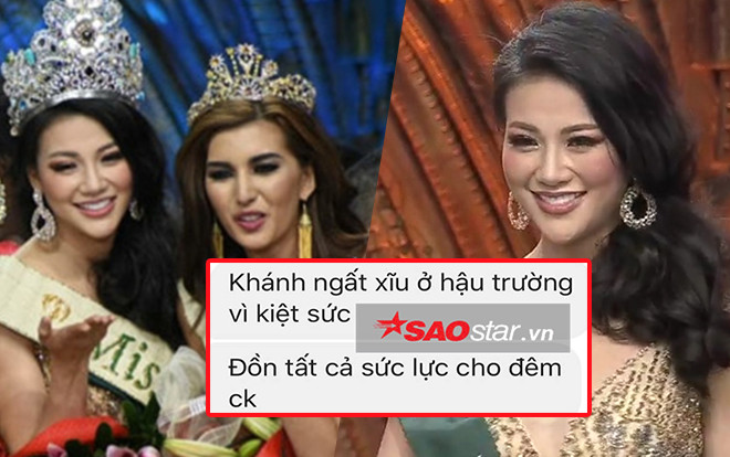 Độc quyền: Vừa đăng quang Miss Earth 2018, Phương Khánh bất ngờ ngất xỉu trong hậu trường Ảnh 2