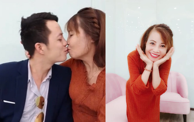 Hết căng da mặt cô dâu 62 tuổi lại chi 200 triệu làm răng, livestream khoe răng nhưng liên tục hôn chồng trẻ Ảnh 2