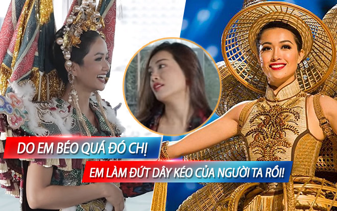 Tin nổi không: Hoa hậu H'Hen Niê thú nhận mình béo đến mức làm 'bung dây kéo' quốc phục 'Ngũ hổ' Ảnh 2