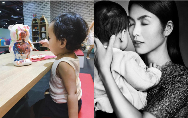 Không tiết lộ mặt con nhưng fan vẫn tinh ý Tăng Thanh Hà mang 'kiếp đẻ thuê' vì con cực giống bố nhờ đặc điểm sau Ảnh 2