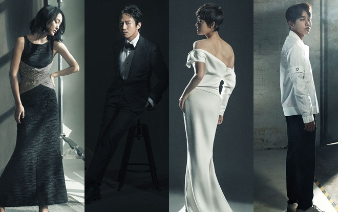 Châu Tấn, Tôn Lệ quyến rũ bên Đặng Siêu và Bành Dục Sướng trong bộ ảnh của 'Giải Kim Mã 2018' Ảnh 2