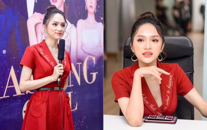 Combo 'nhỏ mà có võ' khiến Hương Giang như thỏi nam châm hút mọi ánh nhìn trên thảm đỏ The Tiffany Việt Nam Ảnh 2