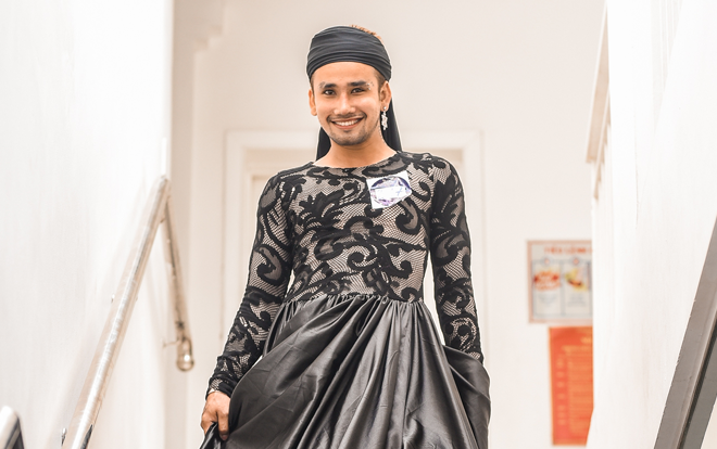 Sơn Khalai: Thí sinh gây ấn tượng mạnh trong cuộc thi The Tiffany's Việt Nam bởi ngoại hình giống 'Thánh catwalk' Sinon Loresca Ảnh 2