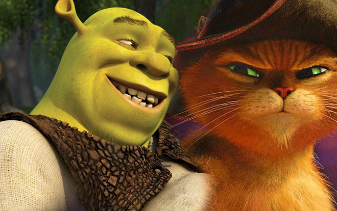 Chằn xanh Shrek và Mèo đi hia Puss nắm tay nhau trở lại đường đua điện ảnh Ảnh 2