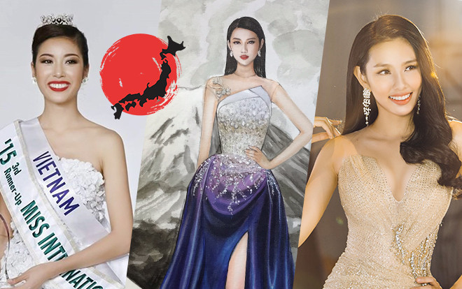 Học hỏi Thúy Vân, Thùy Tiên mang truyền thuyết 'công chúa ống tre Nhật Bản' lên váy dạ hội tại Miss International 2018 Ảnh 2