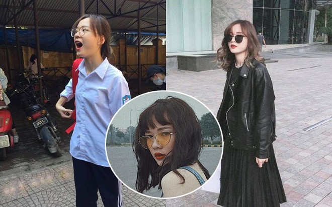 Tìm ra cô bạn trong bức ảnh ‘bóc phốt con gái’ lúc đi học và khi lên đồ ‘thả thính’ đang gây sốt Ảnh 2