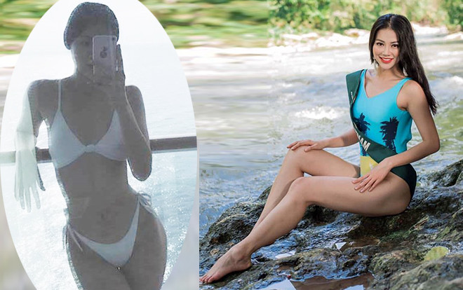 Ngắm cặp đùi 'đá tảng' nóng bỏng giúp Phương Khánh đăng quang Miss Earth 2018 Ảnh 2