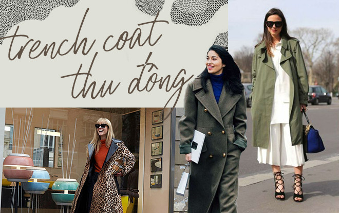 Muôn kiểu mặc đẹp với Trench coat - Chiếc áo bất tử của thời trang Thu/Đông Ảnh 2