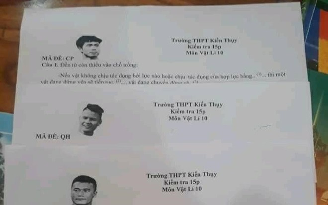 Khi giáo viên quá yêu bóng đá nhưng lại đi dạy Lý, đề thi dành cho học sinh thành ra như thế này đây Ảnh 2