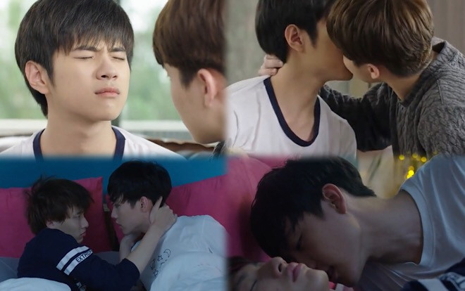 'Nóng cả người' với clip hôn và cảnh 'giường chiếu' của hai cặp Can - Tin và Kla - No đã bị cắt trong tập cuối 'Tình cờ yêu' Ảnh 2