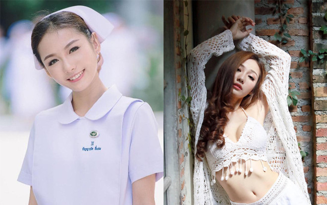 Hình ảnh mới nhất cực kỳ nóng bỏng của 'nữ y tá xinh đẹp nhất Thái Lan' sau khi bị sa thải Ảnh 2